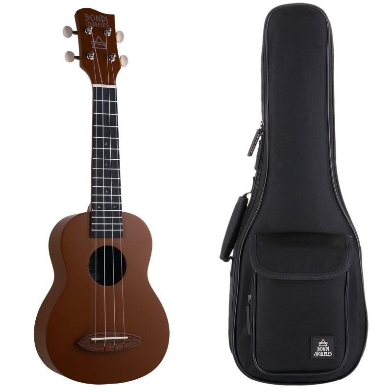 Bondi Surf Bermuda Brown Soprano Ukulele