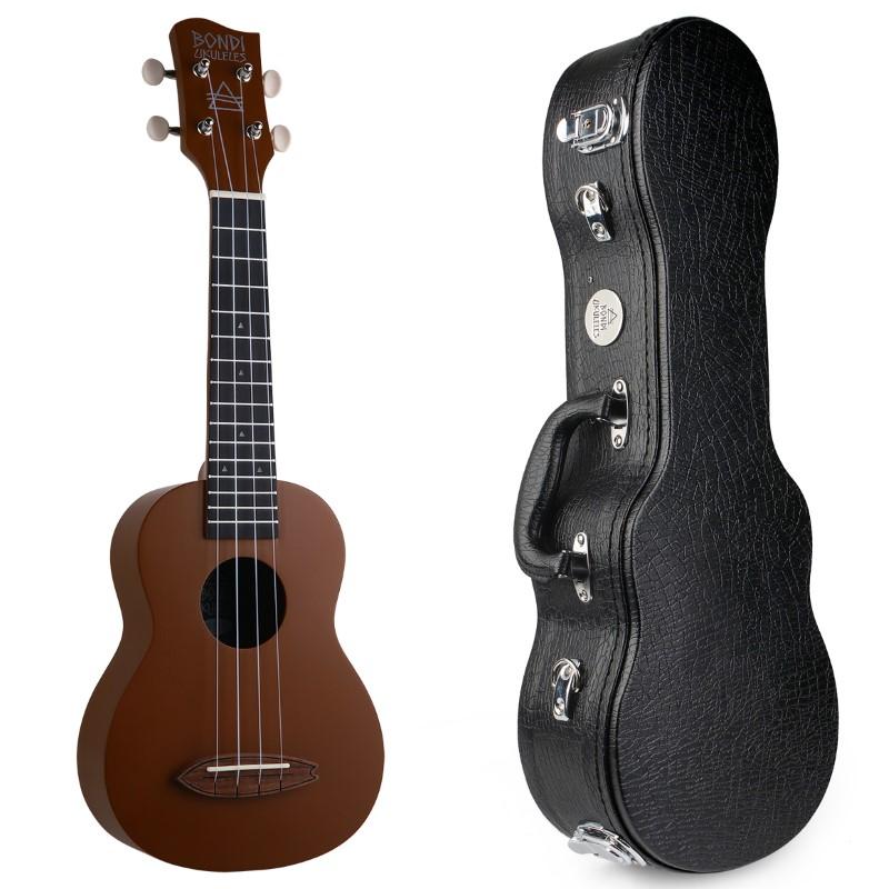 Bondi Surf Bermuda Brown Soprano Ukulele