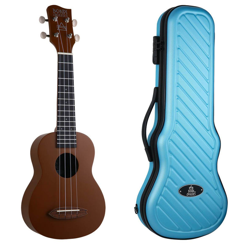 Bondi Surf Bermuda Brown Soprano Ukulele