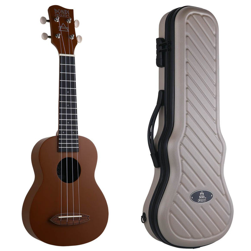 Bondi Surf Bermuda Brown Soprano Ukulele