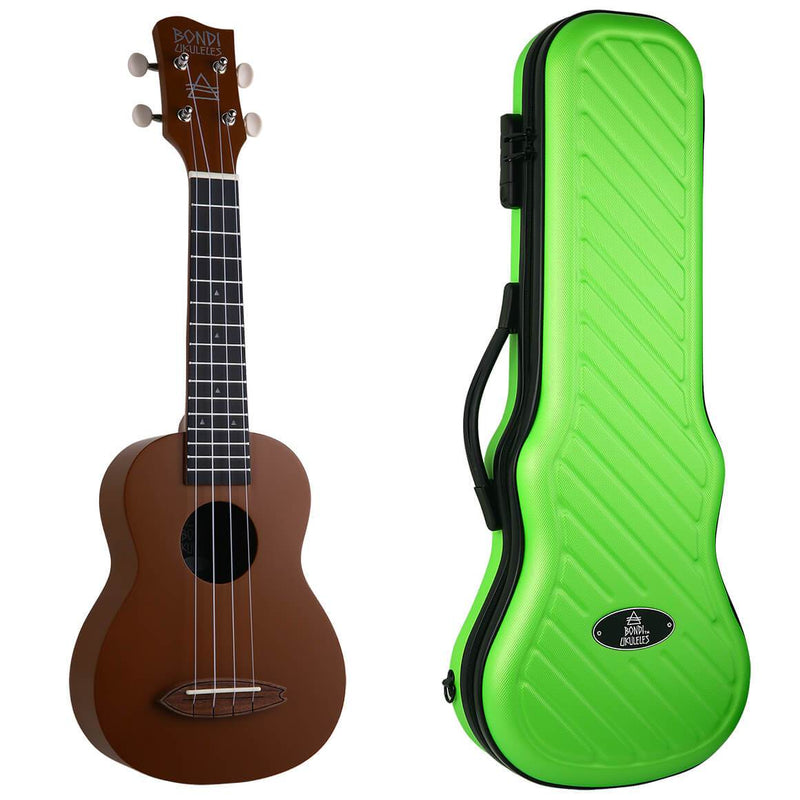 Bondi Surf Bermuda Brown Soprano Ukulele