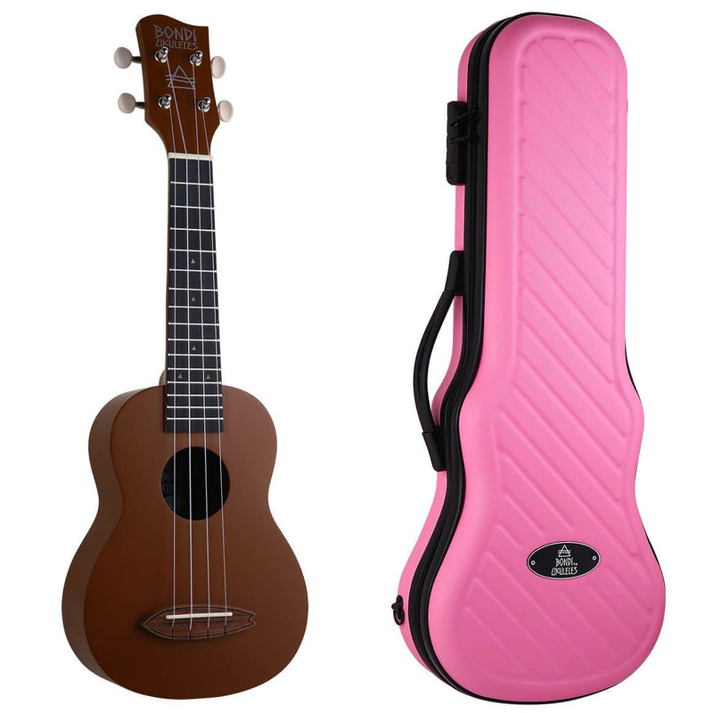 Bondi Surf Bermuda Brown Soprano Ukulele