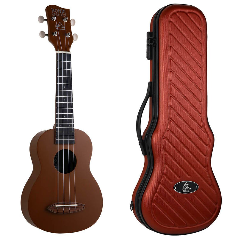 Bondi Surf Bermuda Brown Soprano Ukulele