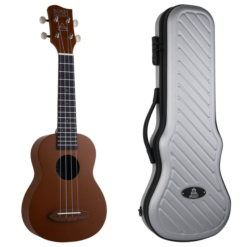 Bondi Surf Bermuda Brown Soprano Ukulele