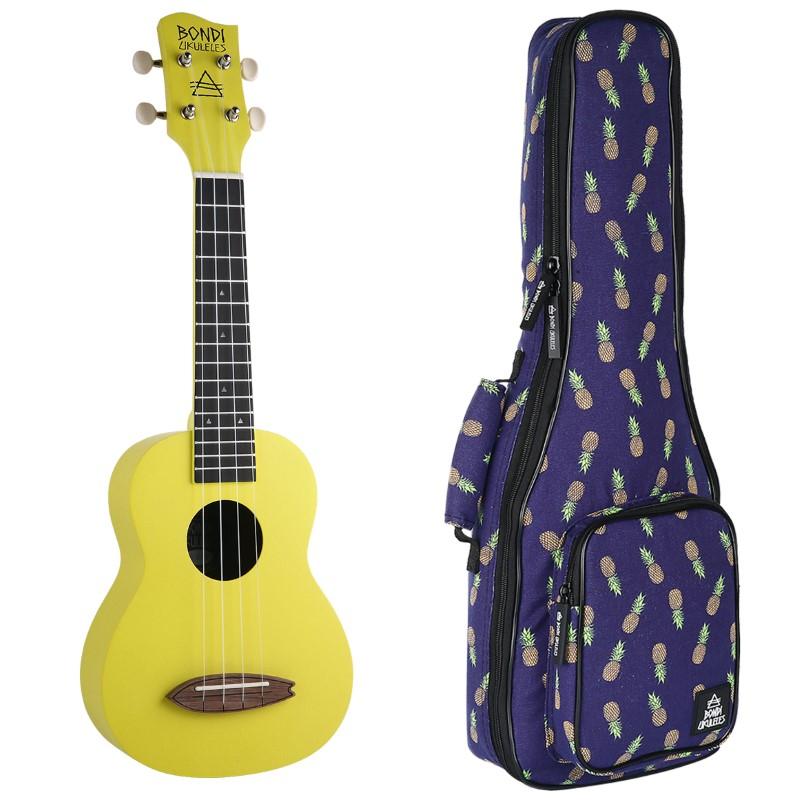 Bondi Surf Blazing Yellow Soprano Ukulele