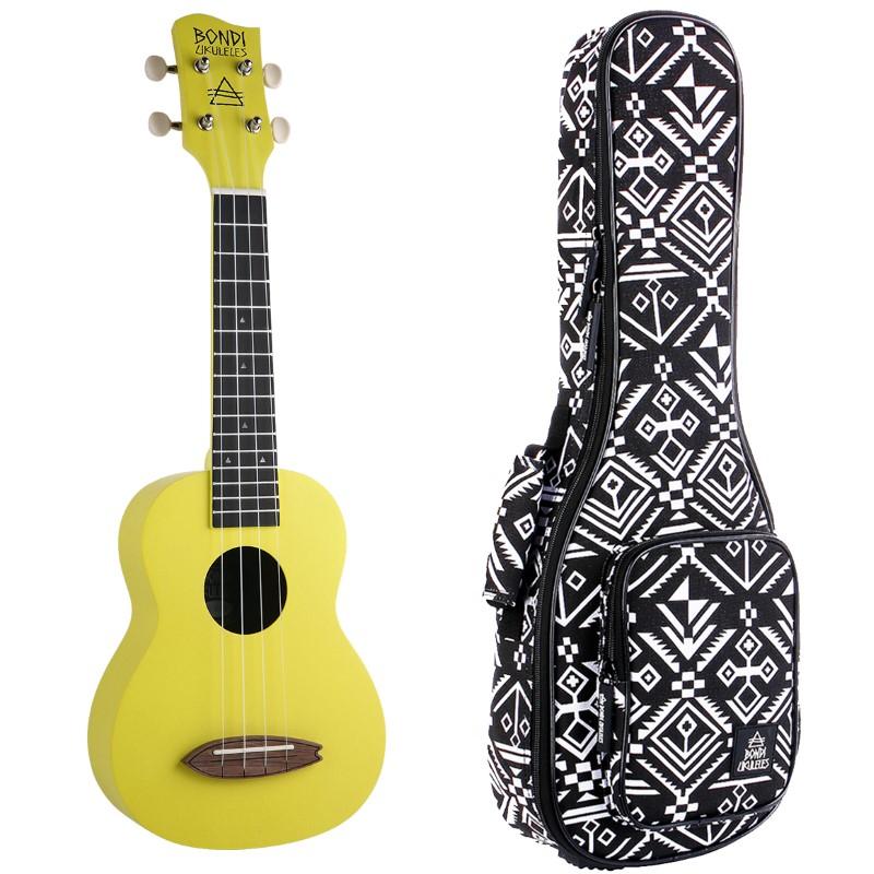 Bondi Surf Blazing Yellow Soprano Ukulele