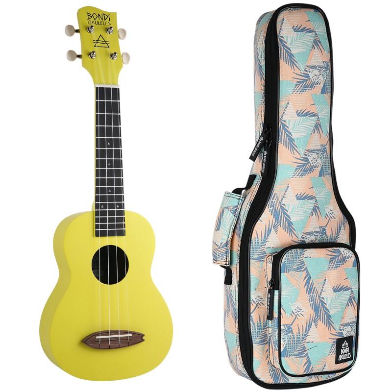 Bondi Surf Blazing Yellow Soprano Ukulele