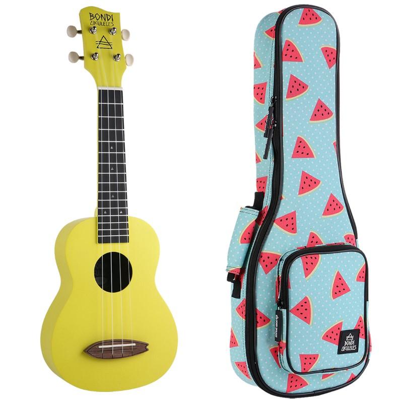 Bondi Surf Blazing Yellow Soprano Ukulele