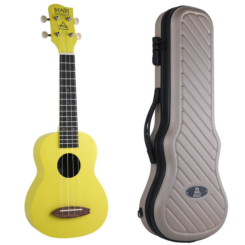 Bondi Surf Blazing Yellow Soprano Ukulele