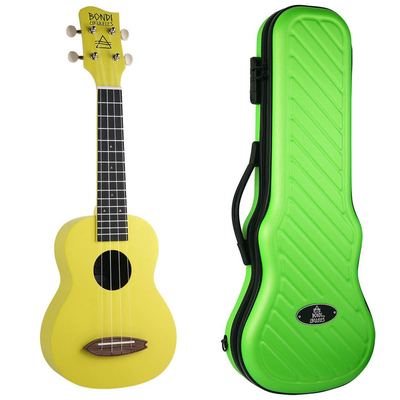 Bondi Surf Blazing Yellow Soprano Ukulele