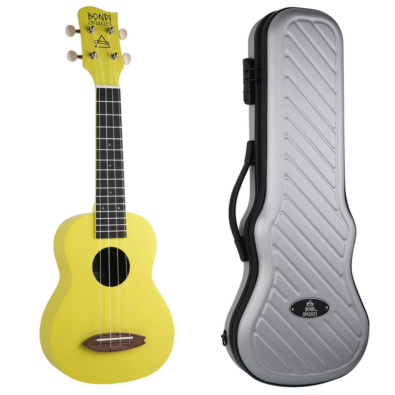 Bondi Surf Blazing Yellow Soprano Ukulele
