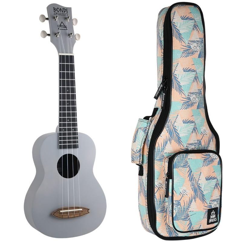 Bondi Surf Halcyon Grey Soprano Ukulele