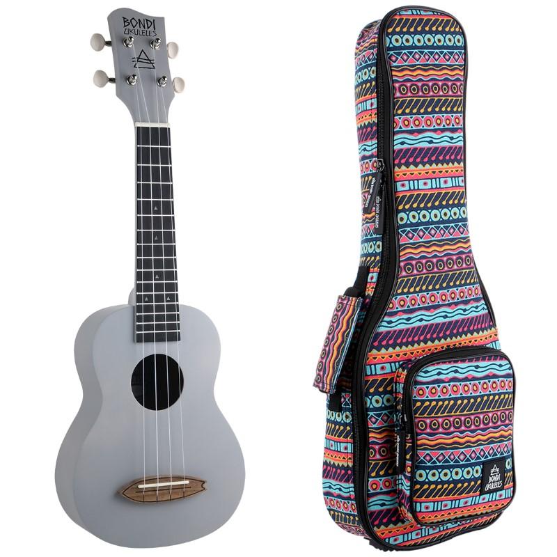 Bondi Surf Halcyon Grey Soprano Ukulele