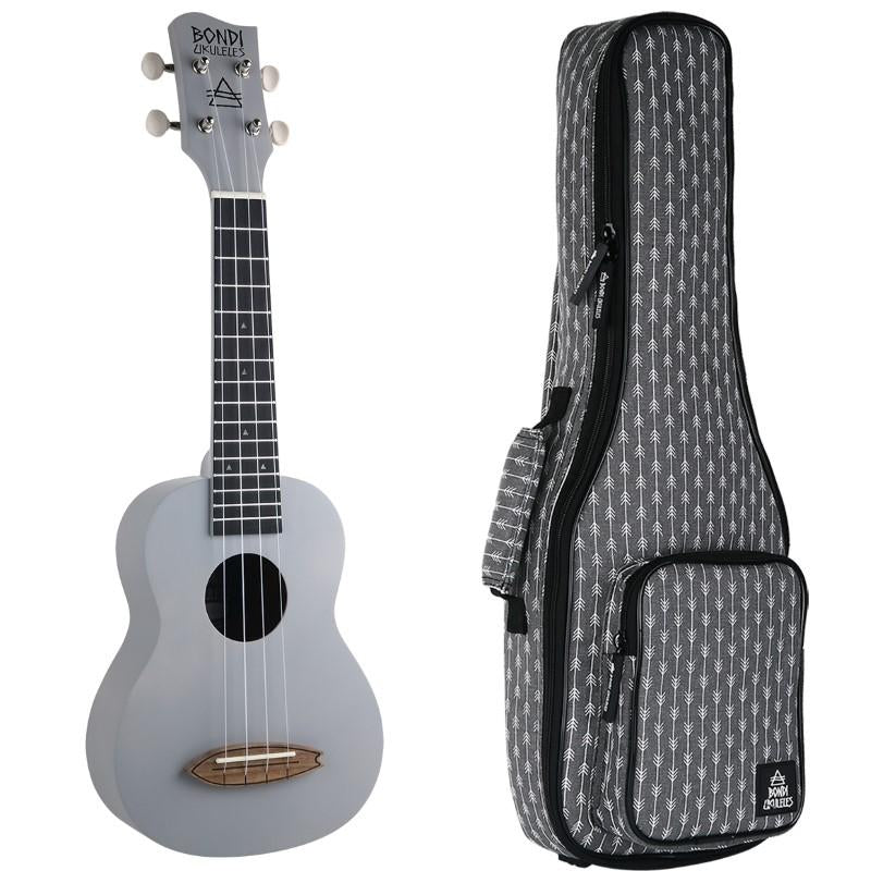Bondi Surf Halcyon Grey Soprano Ukulele