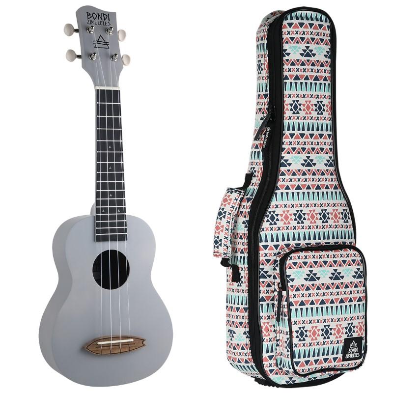 Bondi Surf Halcyon Grey Soprano Ukulele