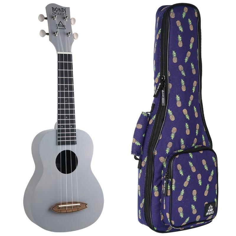 Bondi Surf Halcyon Grey Soprano Ukulele