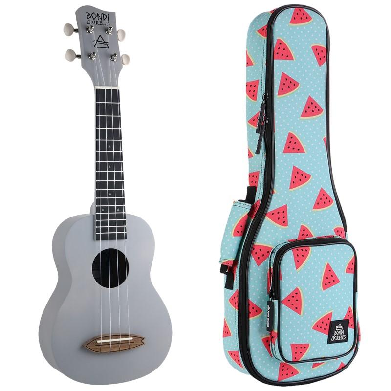 Bondi Surf Halcyon Grey Soprano Ukulele