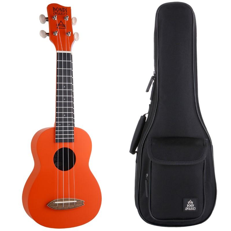 Bondi Surf Intrepid Red Soprano Ukulele