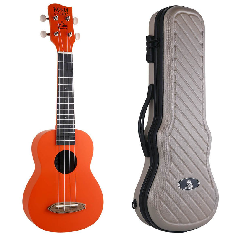 Bondi Surf Intrepid Red Soprano Ukulele