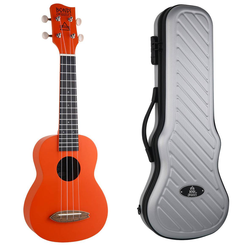 Bondi Surf Intrepid Red Soprano Ukulele