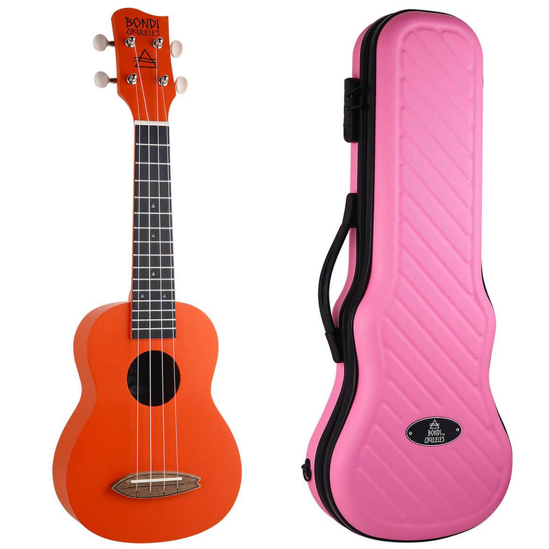 Bondi Surf Intrepid Red Soprano Ukulele
