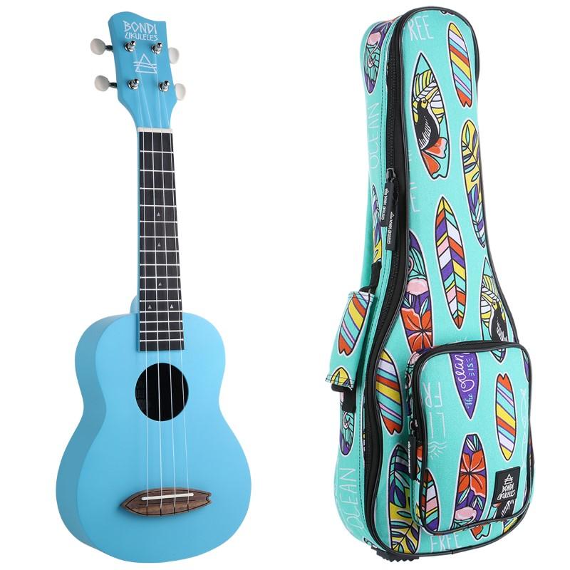 Bondi Surf Tahitian Blue Soprano Ukulele