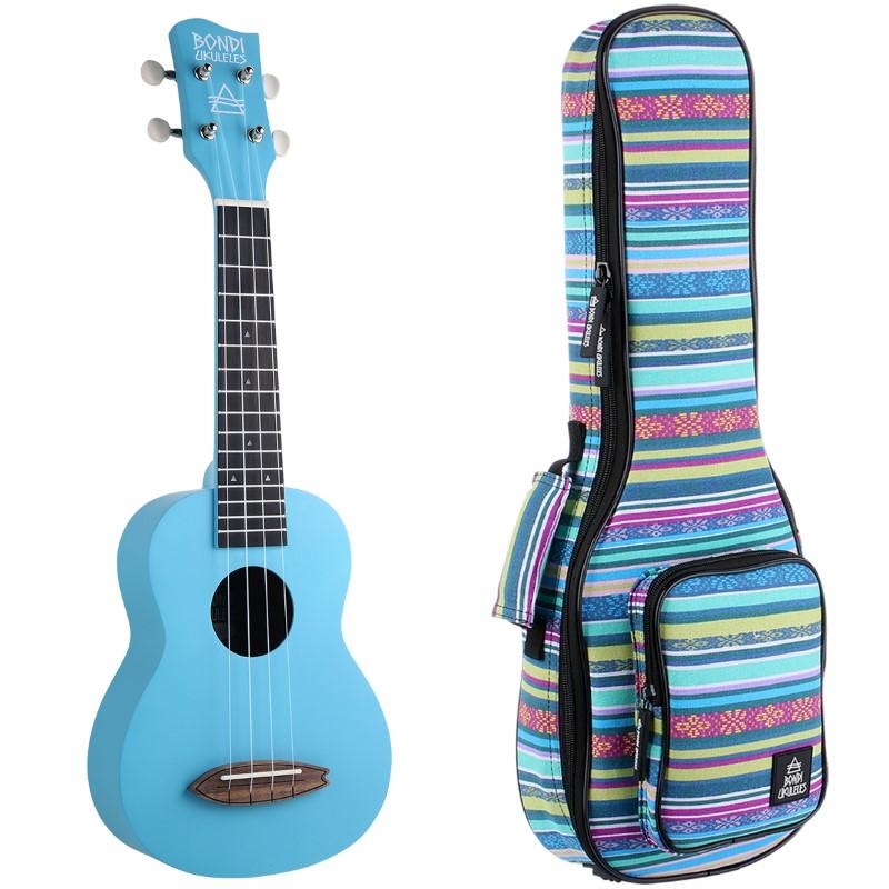 Bondi Surf Tahitian Blue Soprano Ukulele