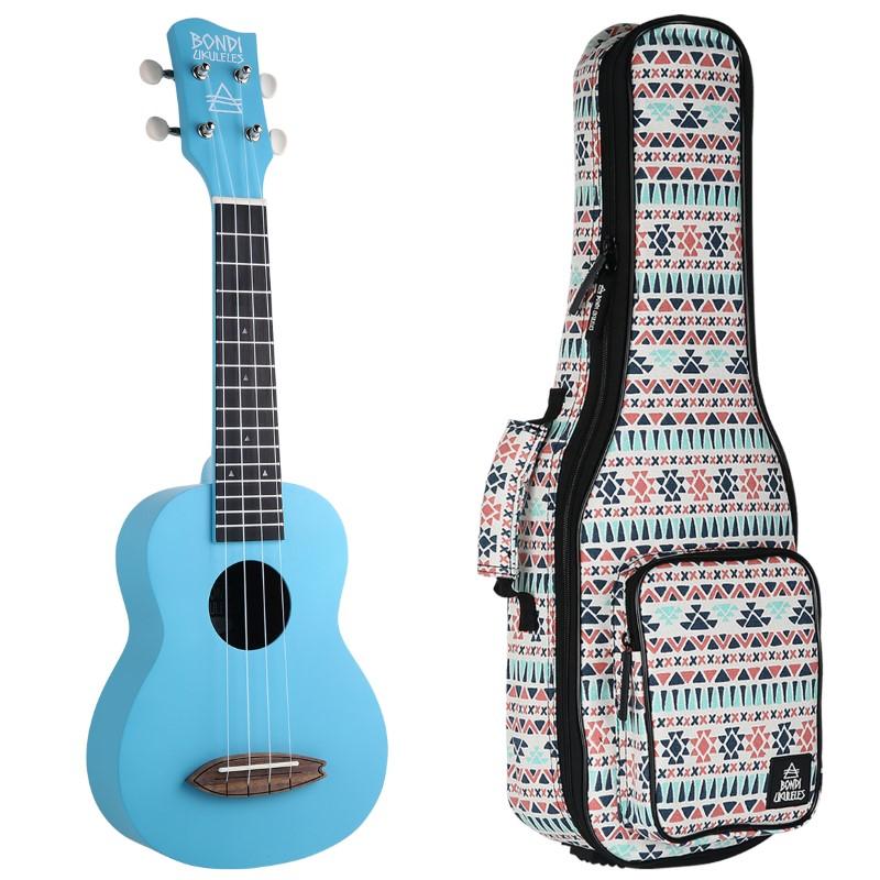 Bondi Surf Tahitian Blue Soprano Ukulele