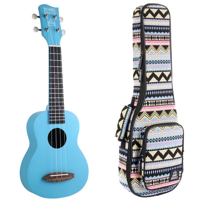 Bondi Surf Tahitian Blue Soprano Ukulele