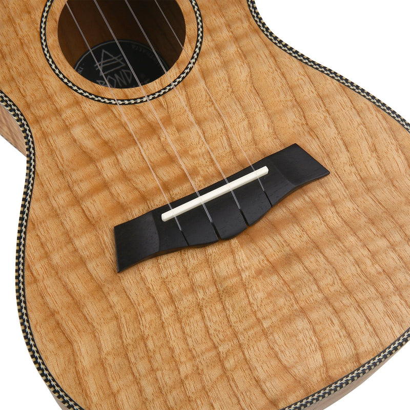 Bondi Tiger Oak Concert Ukulele Left Handed