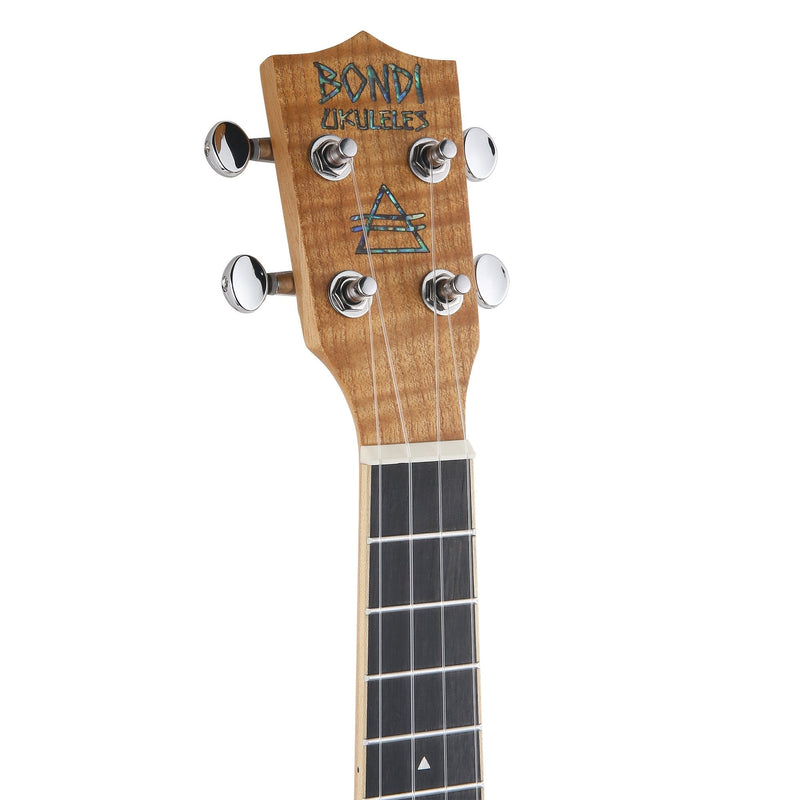 Bondi Tiger Oak Concert Ukulele Left Handed