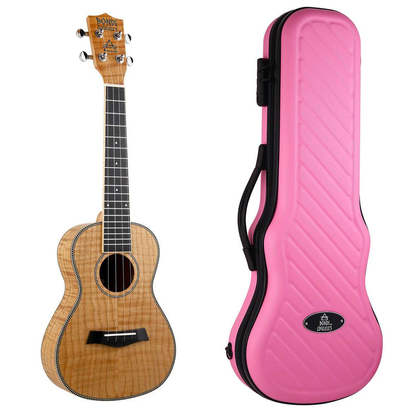 Bondi Tiger Oak Concert Ukulele Left Handed