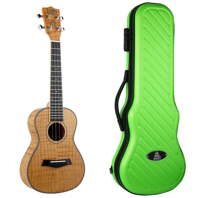 Bondi Tiger Oak Concert Ukulele Left Handed