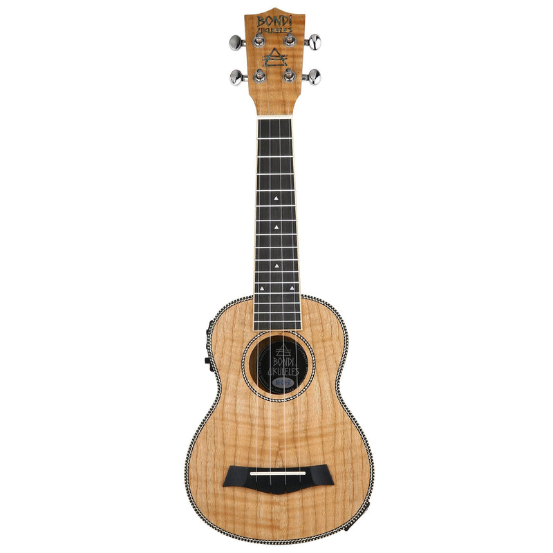 Bondi Tiger Oak Soprano Electric Ukulele