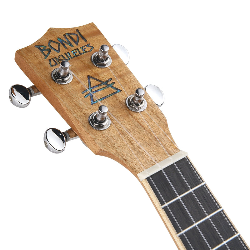Bondi Tiger Oak Soprano Electric Ukulele
