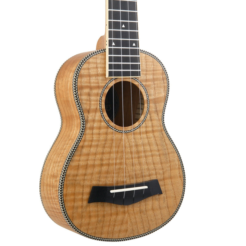 Bondi Tiger Oak Soprano Ukulele Left Handed