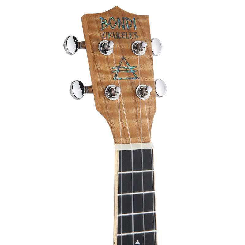 Bondi Tiger Oak Soprano Ukulele Left Handed