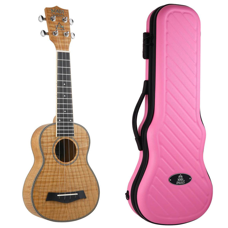 Bondi Tiger Oak Soprano Ukulele Left Handed