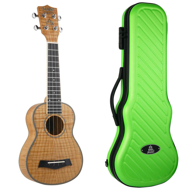 Bondi Tiger Oak Soprano Ukulele Left Handed