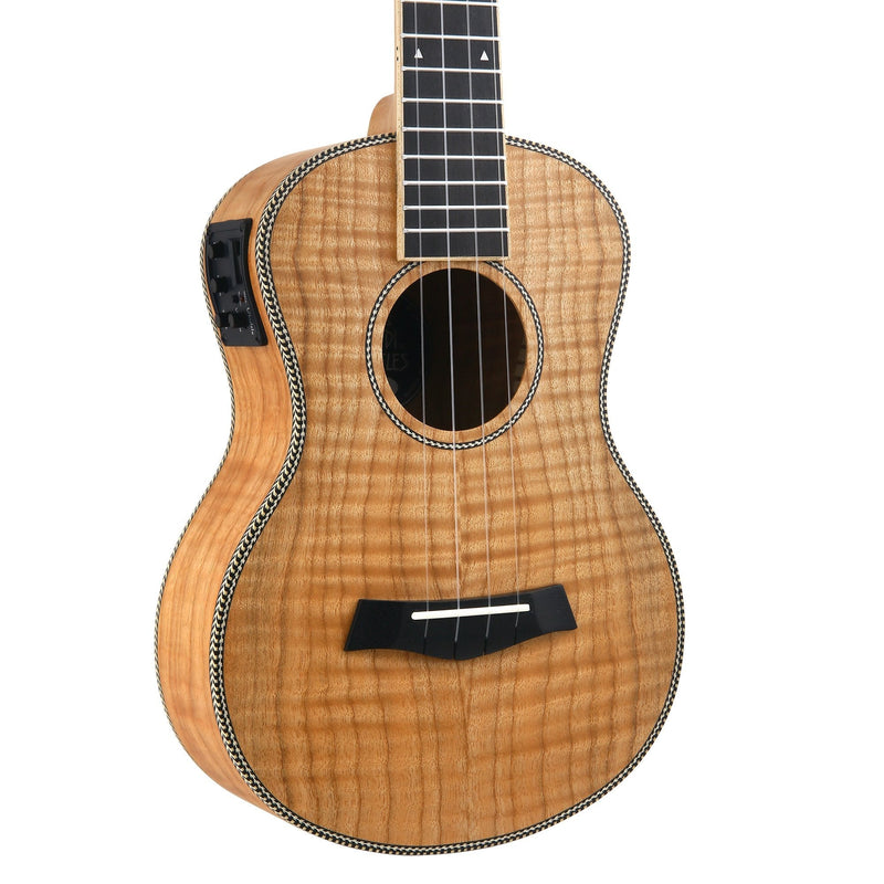 Bondi Tiger Oak Tenor Electric Ukulele