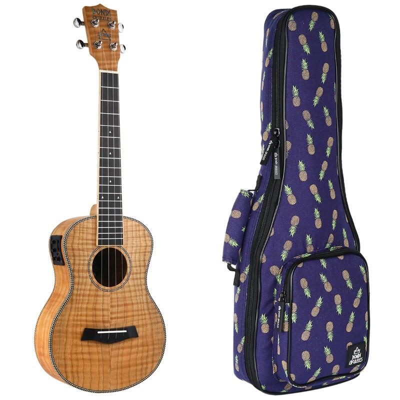 Bondi Tiger Oak Tenor Electric Ukulele