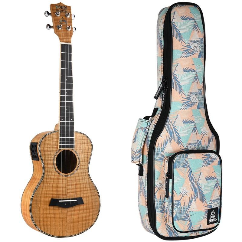 Bondi Tiger Oak Tenor Electric Ukulele