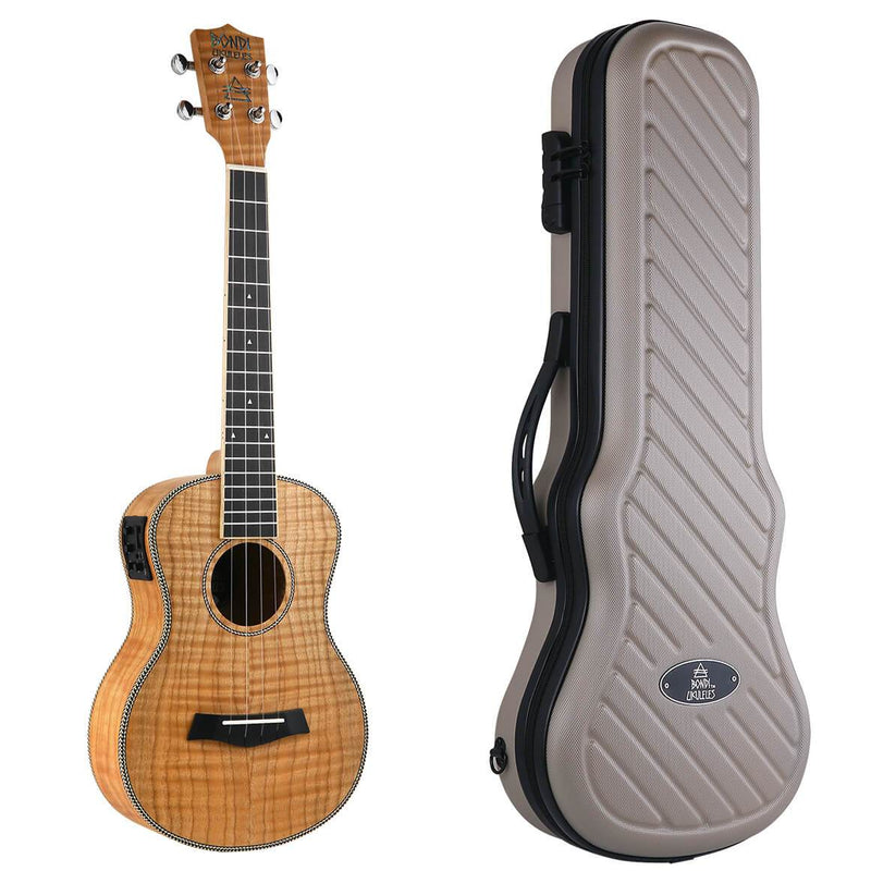 Bondi Tiger Oak Tenor Electric Ukulele