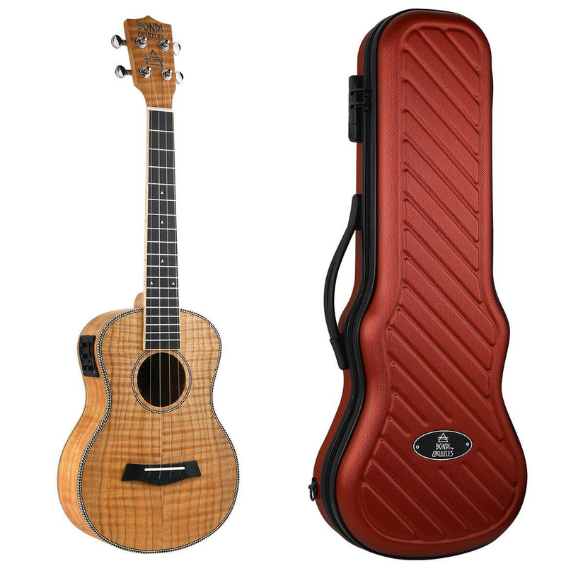 Bondi Tiger Oak Tenor Electric Ukulele