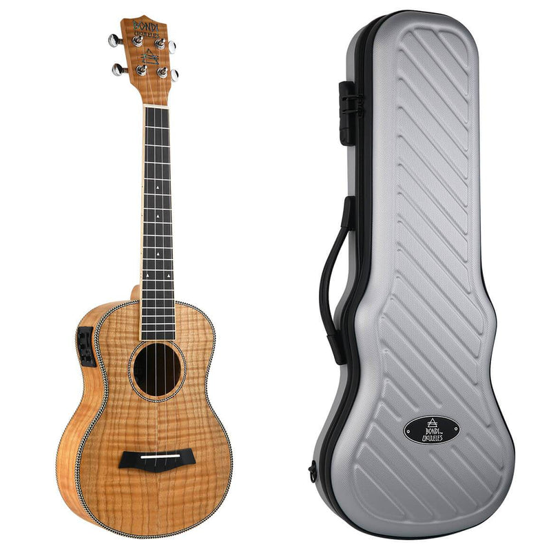 Bondi Tiger Oak Tenor Electric Ukulele