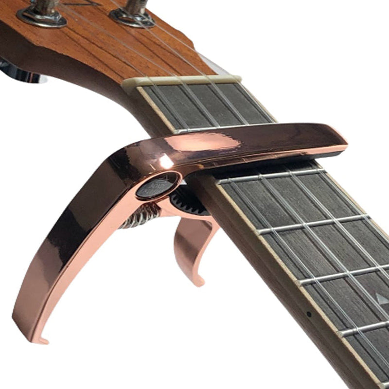 Bondi Ukuleles Deluxe Capo - Rose Gold