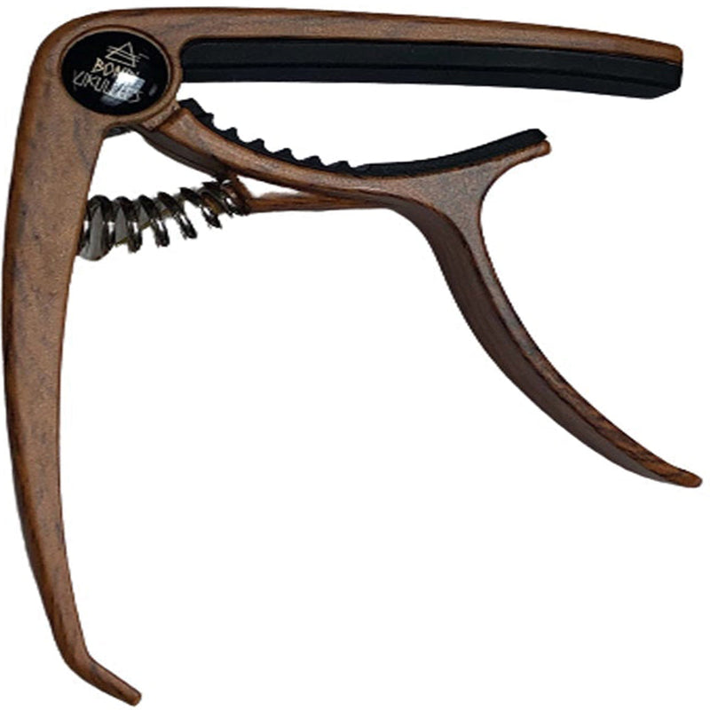 Bondi Ukuleles Deluxe Capo - Sandalwood Print