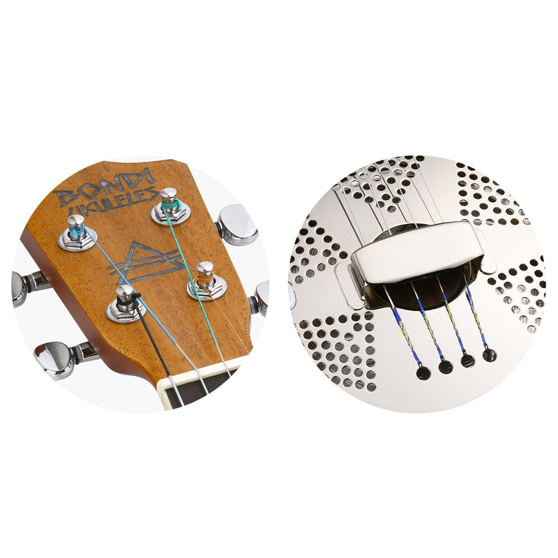 Bondi Vintage Mahogany Resonator Tenor Ukulele