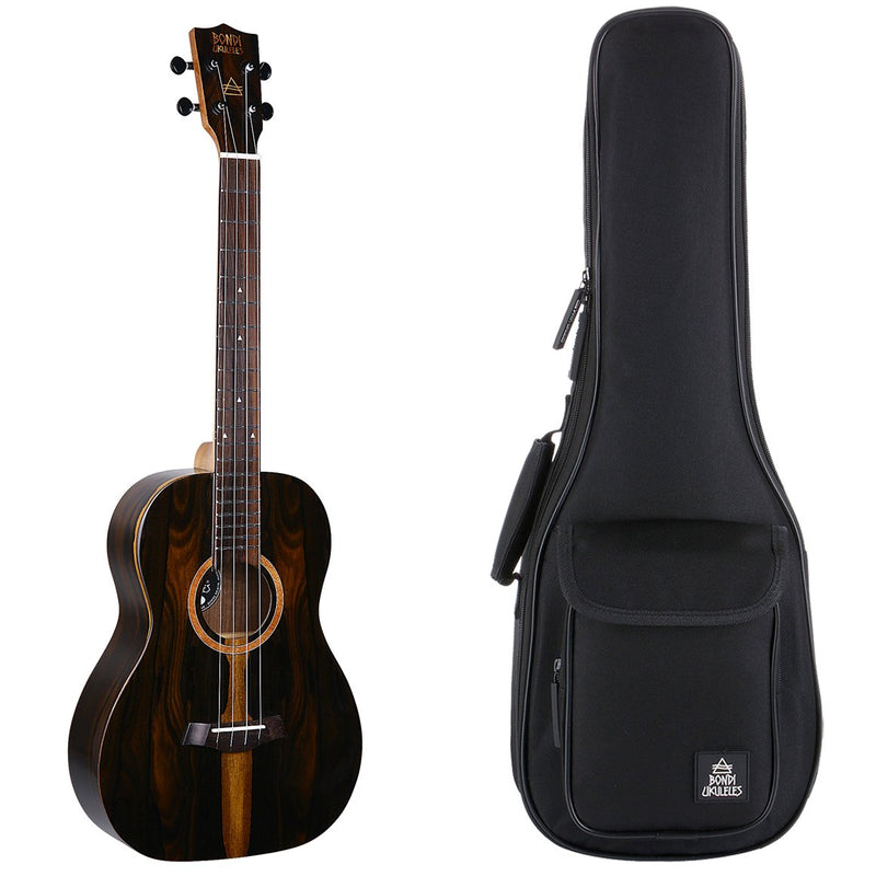 Bondi Ziricote Baritone Ukulele - Left Handed