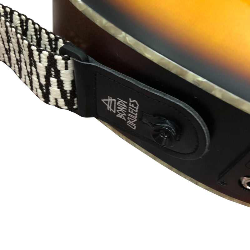 Premium Ukulele Strap - Sepia
